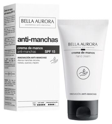 Bella Aurora Crema Mani Anti-Macchia e Anti-Et&agrave; SPF 15 75 ml