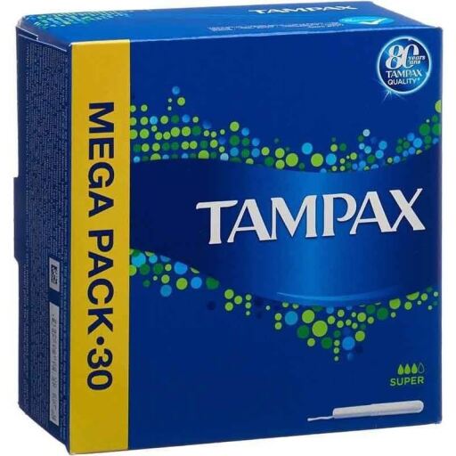 Tamp&oacute;n Cl&aacute;sico Super 30 Unidades
