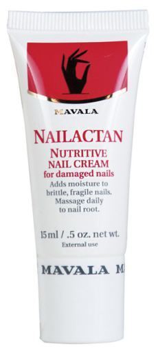 Mavala Nailactan Crema Nutriente per Unghie Danneggiate in tubo da 15 ml