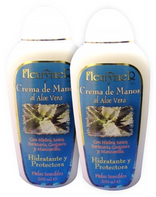 Fleurymer Crema Mani all'Aloe + Piante medicinali 200 ml