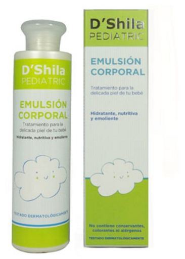 D'Shila Emulsione per il corpo pediatrica 200 ml