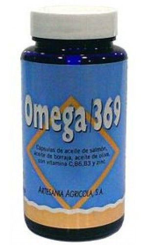 Artesania Agr&iacute;cola Omega 369 (Salmone + Borragine + Oliva) 330 Capsule