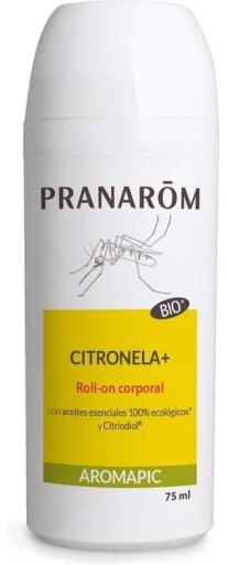 Pranarom Citronella+ Bio Roll-On Corpo 75 ml