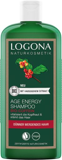 Logona Shampoo biologico alla caffeina Age Energy 250 ml