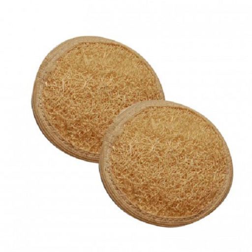 Naturcosmetika Disco facciale in cotone luffa 2 unit&agrave;