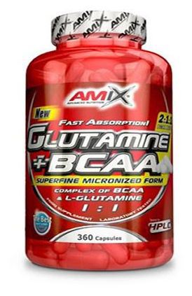 Amix Glutammina + BCAA 360 Capsule