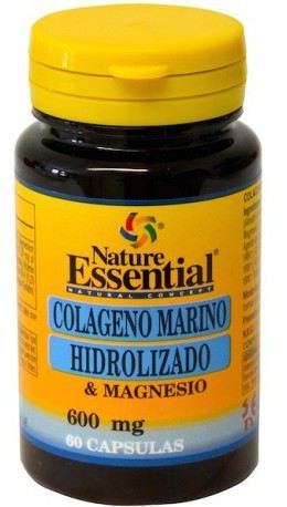 Nature Essential Collagene marino idrolizzato con magnesio 600 mg 60 capsule