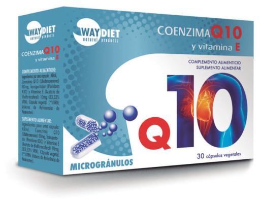 Waydiet Co Q10 + Vitamina E 30 Capsule
