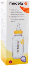Biberon con tettarella a flusso medio 250 ml