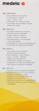 Biberon con tettarella a flusso medio 250 ml