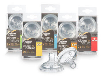 Tommee Tippee Tetina Variflow 2 unit&agrave;