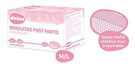 Dnins Mutandine post-parto in rete taglia M/L