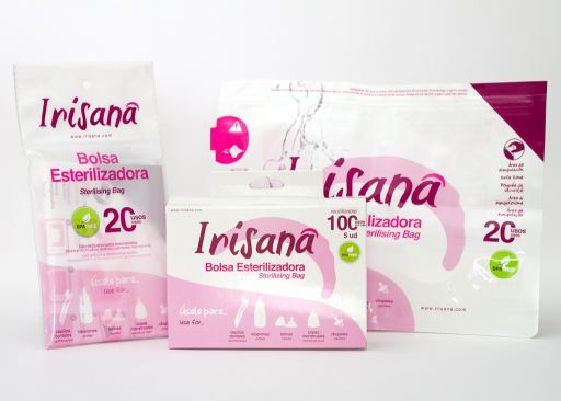 Scatola per sacchetti sterilizzatore a microonde Irisana da 5 unit&agrave;
