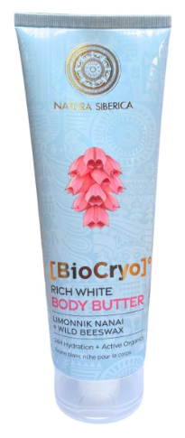 Natura Siberica BioCryo Burro Corpo Bianco Ricco 200 ml