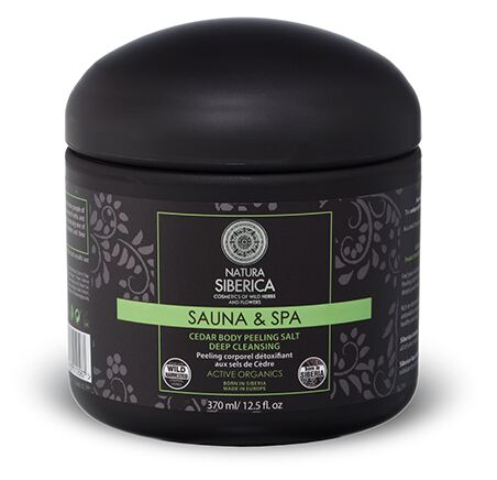 Natura Siberica Peeling Sauna & Spa con Sale Detox al Cedro 370 ml
