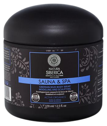 Natura Siberica Impacco al Fango Siberiano Anticellulite Sauna & Spa 370 ml