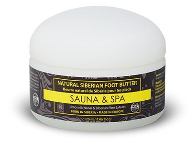 Natura Siberica Sauna & Spa Burro per i piedi siberiano naturale 120 ml
