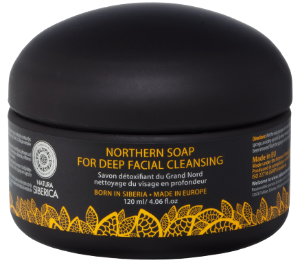 Natura Siberica Sapone Detox Nero Nordico 120 ml