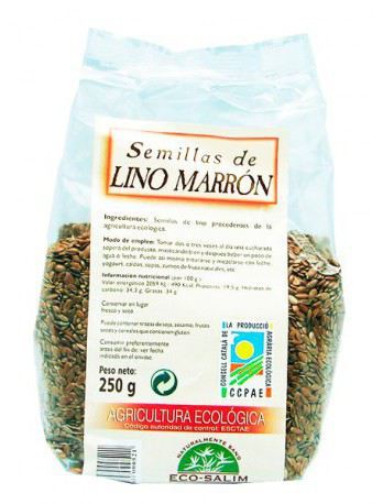 ECO-SALIM Lino Marrone Eco 250 gr