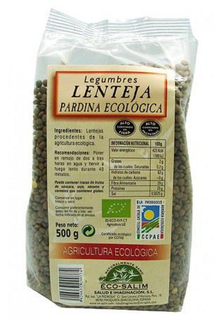 Lenticchie Eco Pardina 500 Gr