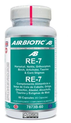 Airbiotic Re-7 Formula diuretica e detergente renale 60 capsule