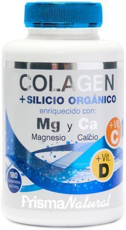 Prisma Natural Prisma Silicon Colagen + Mg + Ca + Org 180 Compresse