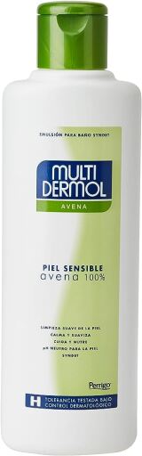 Multi dermol Gel da bagno all'avena per pelli sensibili 750 ml