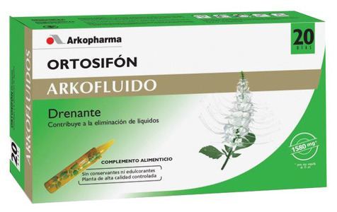 Arkopharma Arkofluid Orthosiphon 20 Fiale Bevibili