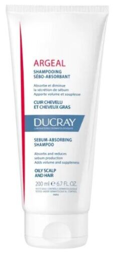 Ducray Argeal Shampoo-Crema Sebo-Assorbente 200 ml