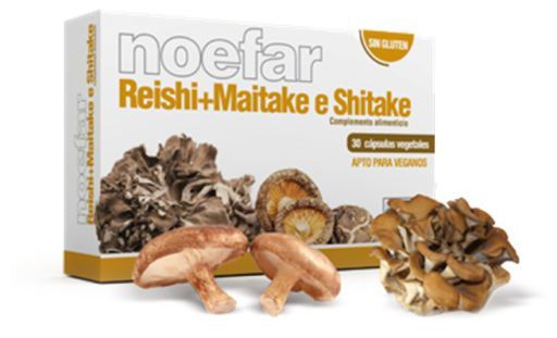 Noefar Reishi-Maitake-Shitake 30 Capsule