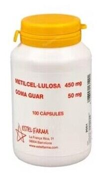 Estel-Farma Metilcellulosa - Gomma di Guar 450/50 mg 100 Capsule
