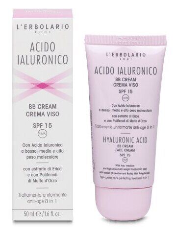 BB Cream Acido Ialuronico SPF 15 50ml