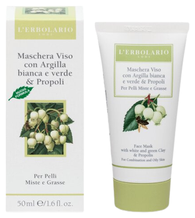 L'Erbolario Maschera Argilla e Propoli 50 ml