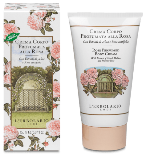 L'Erbolario Crema Corpo Profumata Rosa 150 ml