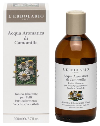 L'Erbolario Tonico viso all'acqua aromatica di camomilla 200 ml