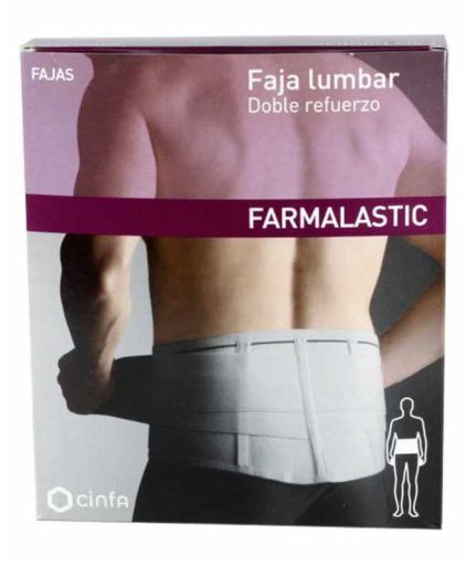 Cinfa Farmalastictic Cintura Lombare D/Rinforzo T2 Grigio