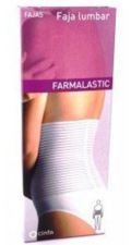 Cintura Farmalastic Velcro Bianco T/1 75-95