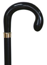 Anota Canna con manico in conchiglia di faggio nero