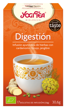 Yogi Tea Infuso di erbe ayurvediche per la digestione 17 bustine di t&egrave;