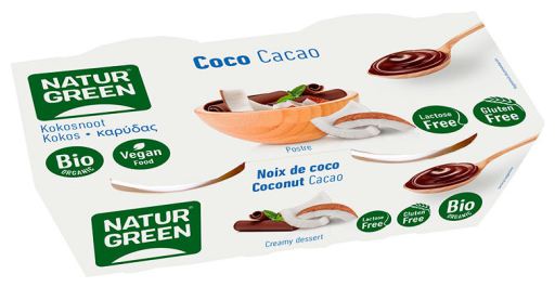 Naturgreen Dolce al cocco e cacao Bio 2 x 125 g