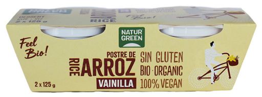 Naturgreen Dessert di riso alla vaniglia Bio 2 x 125 g