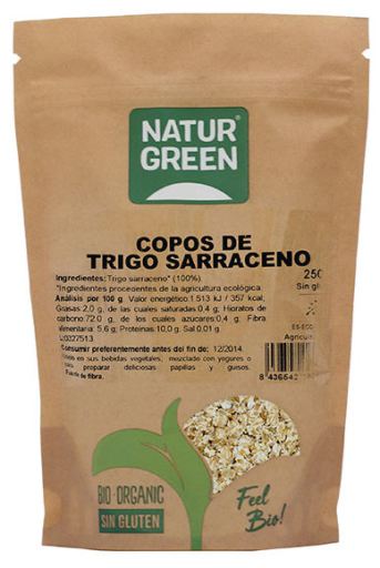 Naturgreen I Tuoi Fiocchi di Grano Saraceno Bio 250gr