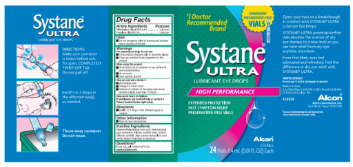 Alcon Systane ultra ud Drops Oftalmicas 30 Unidosis