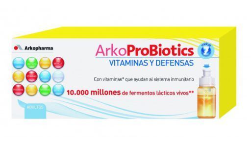 Arkopharma Arkoprobiotics Vitamine + Fenders 7 Fiale Adulti
