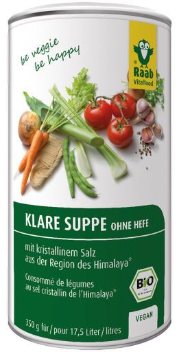 Raab Brodo vegetale biologico senza lievito, 350g