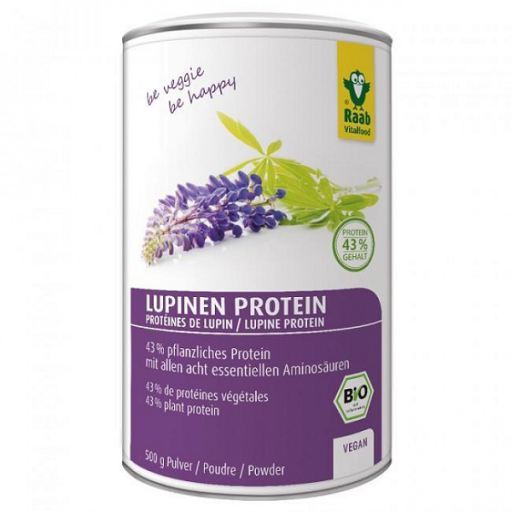 Raab Proteina di lupino bio in polvere 500g