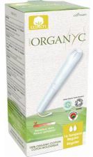 Tamponi in cotone biologico 100% con applicatore regolare 16 unit&agrave;