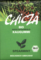 Gomma da masticare alla menta piperita biologica 30gr Gomma da masticare alla menta piperita biologica 30gr