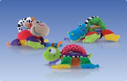 Nuby Peluche con dentizione sulle gambe 4+ mesi