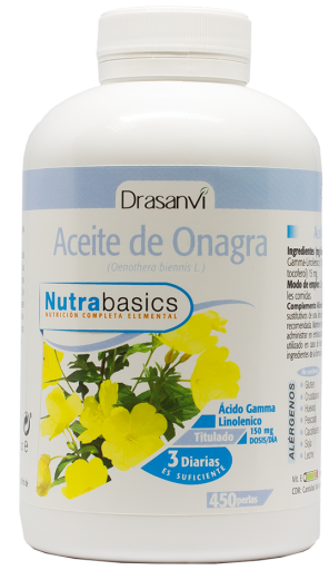 Drasanvi Nutrabasics - Evening Primrose Oil 500, 450 perle
